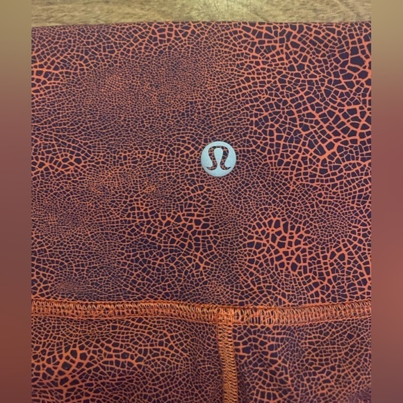 Lululemon Women's Wunder Train High Rise Crop Leggings rate color size 12 - Picture 2 of 4
